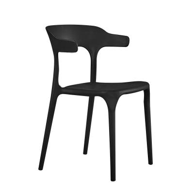 China Simple Cooling Home Dining Chair Horn Armchair Stool Nordicoccasional Plastic Table And Chair for sale