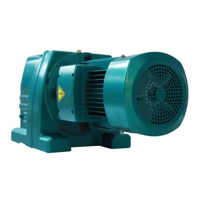 China Factory Customization IE3 IE4 Three Phase Inverter Gearbox AC 220v Electric Motor Reducer for sale