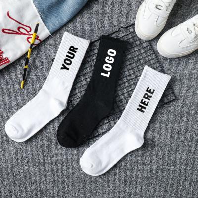 China Fashion Antibacterial Wholesale Novelty Happyslides Black Sublimation Socks Custom Logo, Cotton Happy Men's Calcetines Compression Socks for sale