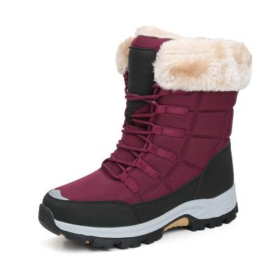 China Hellosport fashion trend fashion wholesale cheap price women winter snow boots ladies snow boots for sale