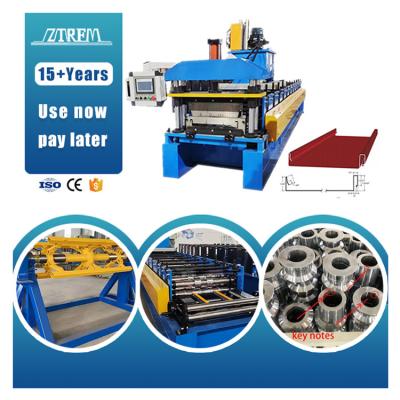 China Building Material Shops ZTRFM Most Popular Standing Seam Roofing Machine Standing Seam Roofing Panel Roll Forming for sale