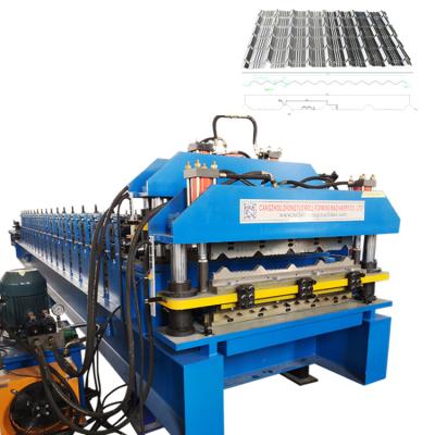 China Building Material Shops Best Seller Roofing Tiles Machine Customization Double Layer Roof Sheet Roll Forming Machine for sale