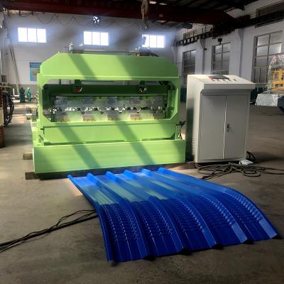 China Building Material Shops Automatic Metal Position Seam Arch Roof Panel Bending Bending Machine for sale