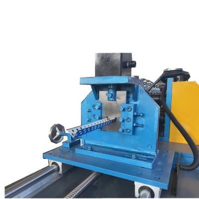 China High Precision Galvanized Metal L Shape Punch Hotels Holes Iron Angle Steel Roll Forming Machine for sale