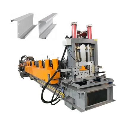 China Hotels ZTRFM Provide OEM ODM Support Fully Automatic Customized Sizes And Shape Changing C Z Purlin Roll Forming Machine for sale