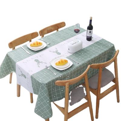 China OEM ODM high quality modern and popular custom waterproof PEVA outdoor waterproof tablecloth for party for sale