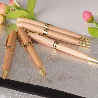 Chine Customized Eco Friendly Bamboo Wood Pen Ballpoint Pen With Printed Logo à vendre