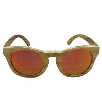 China Unisex Handmade Frame Bamboo Sunglasses Men Wooden Sun glasses for Women Porized for sale