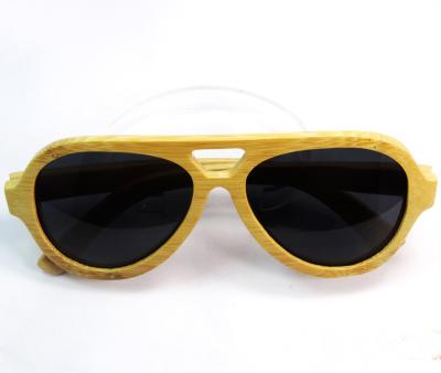 China Bamboo Sun Glasses Fashionable Polarized Wooden Sunglasses UV400 Wooden Sunglasses for sale