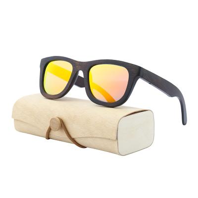 China Shenzhen Handmade Factory Polarized Wooden Sunglasses Unique Bamboo Wood Sunglasses for sale