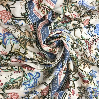 China Customer Anti-Static Digital Printing Eco-friendly Wholesale 100% Viscous Rayon Fabric for sale