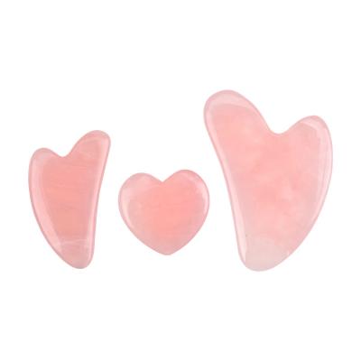 China Convenient High Quality Custom Face Stone Jade Guasha Massage Gua Sha Sha Scraping Tool for sale