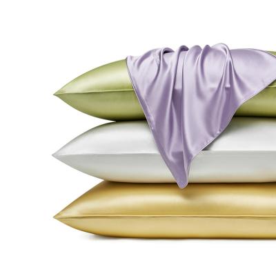 China Wholesale Luxury Mulberry Silk Pillow Case Anti-static Natural Organic Silk Pillow Case With Gift Box for sale