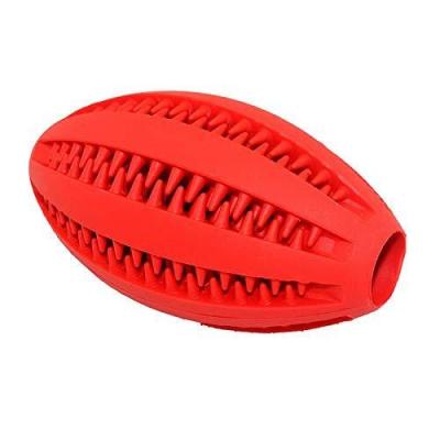 China Durable Wholesale Natural Rubber Bite Interactive Pet Chew Dog Toys Escape Food Toy for sale