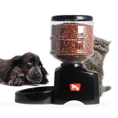 China Large Capacity 5.5L Automatic Pet Automatic Feeder Dispenser Hot Selling Smart Bowl for sale