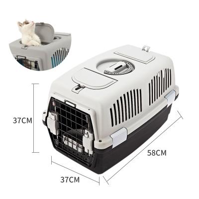 China Viable China Supplier Factory Price Luxury Plastic Pet Box Carrier for sale