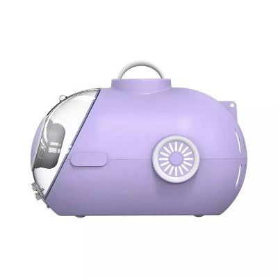 China Sustainable Pet Travel Carrier Airline Approved for Small Medium Cats Puppies, 24 L Large Space Cat Dog Submarine Carrier with Ventilation&Fan for sale