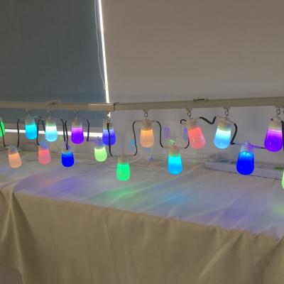 China String Excellent Quality Night Light Party Decoration Use Remote Control RF RGB String Lights for sale