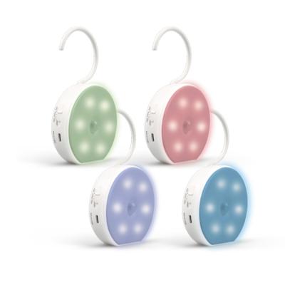 China Eco-friendly Multifunctional Low Voltage DC3.7V Smart Night Light With Hook For Wardrobe for sale