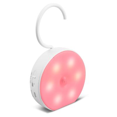 China Eco-friendly Premium Quality 3.7V 500mhA LED Hook Hanging Smart Night Light for sale