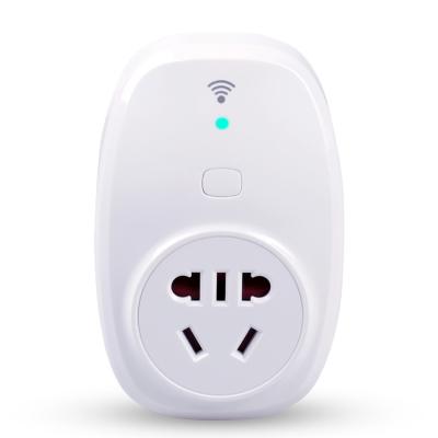 China Wifi Rise-Protect Outlet Wifi Control Indicator Australian American Standard Socket Smart Plug for sale