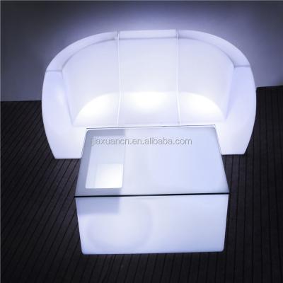 China Rechargeable Battery Modern Remote Control Colors PE Furniture Sofa Led Flashing Glowing Led Home Set for sale