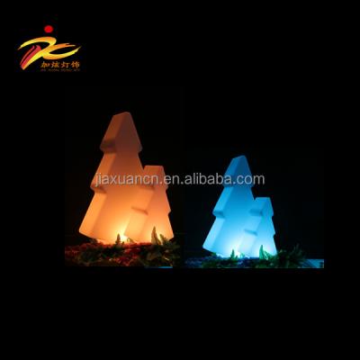 China Custom Modern Plastic Led Christmas Tree / Light Halloween Christmas Tree Led Decorative Lights Trimming Outdoor Led X'mas Light for sale