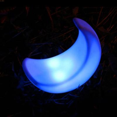 China Outdoor Buildings Desktop LED Moon Lamp, Portable Remote Control Baby LED Night Light Moon Light for sale