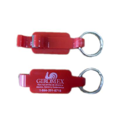 China Promotional Gift Custom Design Advertising Printing Plastic Key Ring Bottle Opener Key Chain Lottery Scraper for sale