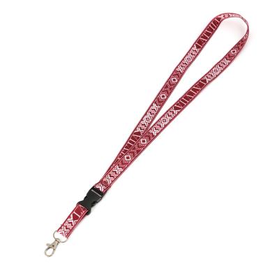 China Show Office Neck Lanyards Detachable Buckle Increased Hook Breakaway Strap Quick Release Security Model Lanyard for ID Card Holders for sale