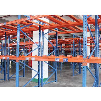 China High Quality Warehouse Factory Forklift Pallet Warehouse Stretching Industrial Warehouse System Storage Rack for sale