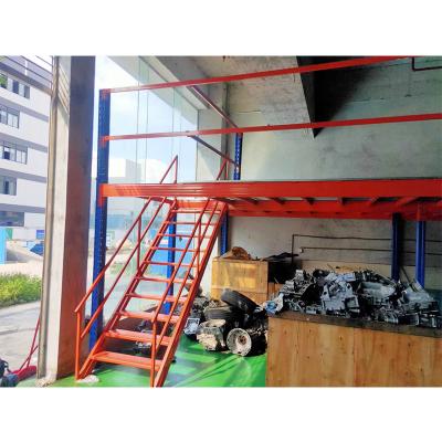 China Corrosion Protection Custom Wholesale Custom C Warehouse Platform Mezzanine Support System Adjustable Steel Mezzanine Bracket for sale