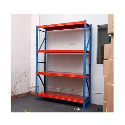 China Removable Storage Shelving Racking Heavy Duty Industrial Shelving And Medium Duty Large Span Industrial Shelving System Steel Racking for sale