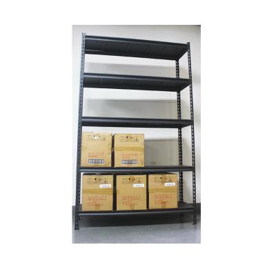 China Storage Shelving Warehouse Shelving Powder Coating Adjustable Light Duty Boltless Rack 5 Tier Storage Garage Shelves for sale