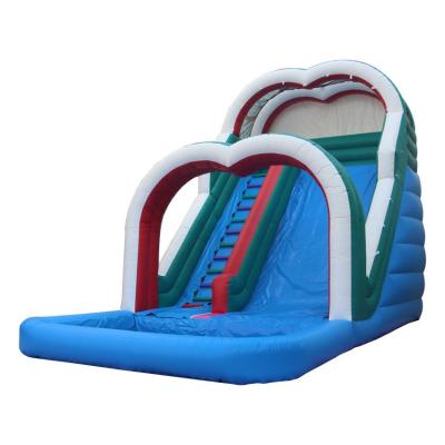 China Water Park Water Slides Inflatable Pool Backyard Commercial For Garden Activity 18Ft Modern Giant Inflatable Water Slide for sale