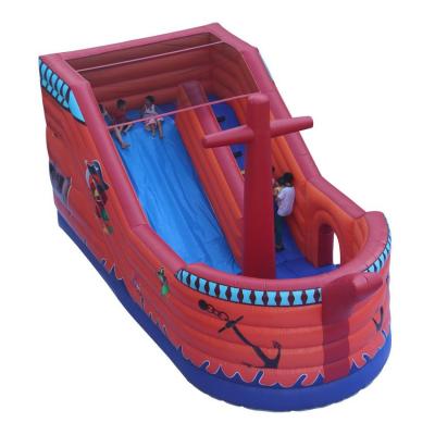 China Water Park Inflatable Bounce House Floating Water Slide Commercial for sale