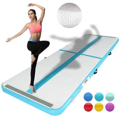 China Professional Custom Cheap Home Inflatable Gymnastic Crash Track Air Gymnastic Training Tumble Mat for sale