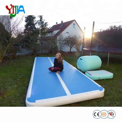 China 6m Gymnastics Blue or Gray Inflatableair Air Tumble Track Gymnastics Mat for Black Friday for sale