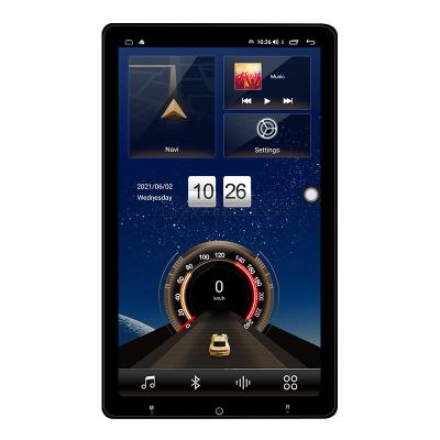 China GPS LJHANG TeslaStyle 13.3 Inch Android 10 Car Radio 4G 2 Din Rotatable Universal Carplay DSP GPS Stereo 2 for sale