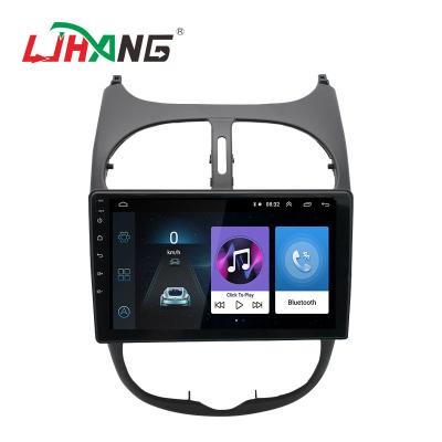 China LJHANG GPS Touch Screen Android Car DVD Player 10.0 For CITROEN C2 Peugeot 206 Radio Gps Navigation Multimedia Stereo Video-Audio for sale