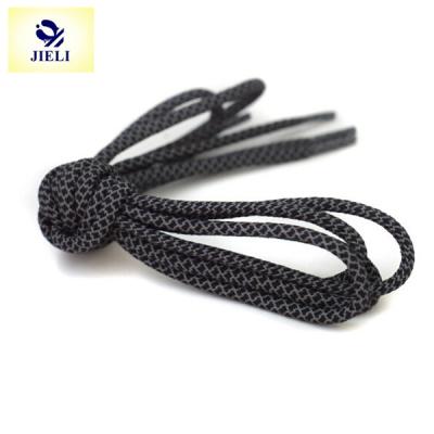 China High Quality 3m Reflective Indestructible Round Jieli Shoe Laces Running Belt For Sale for sale