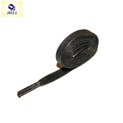 China Jieli Flat Flat Hockey Laces Waxed Hockey Laces Direct Supply Laces for sale