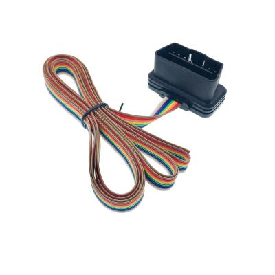 China OBD Extender OBDII OBD 3 Scanner OBD2 Male To Open Ends OBD 3 Scanner for sale