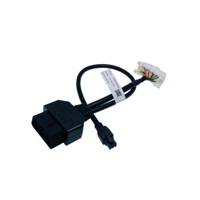 China ALL CAR obd2 1 male to female cable 2 obd connector molex obd cable for sale