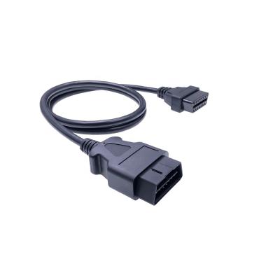 China All Cars That Have Universal OBD OBD2 Plug Cable Auto Diagnostic OBD OBD2 Male To Female Extension Cable for sale