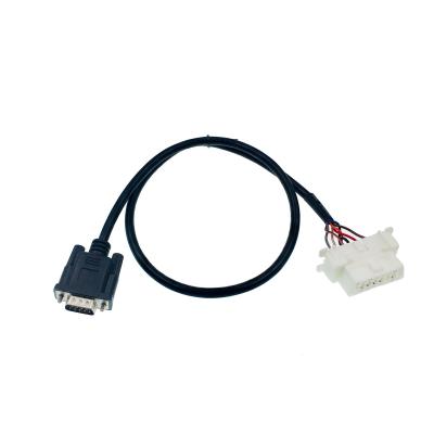 China All Cars OBD Diagnostic Tool DB9 To Female OBD2 OBDII Test Cable for sale