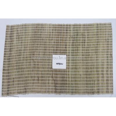 China Wholesale New Viable Canvas Place Mats / Table Mat Polyester Woven Natural Material Place Mat for sale