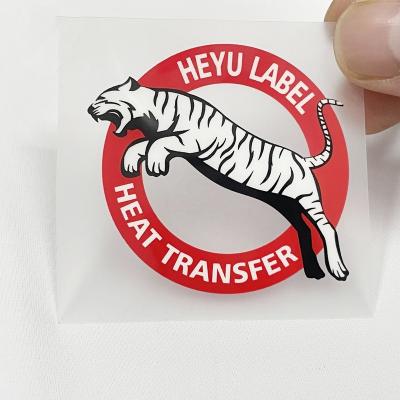 China Factory Price Washable Custom Design 3d Logo Silicone Printing Heat Transfer Logo For Clothing for sale