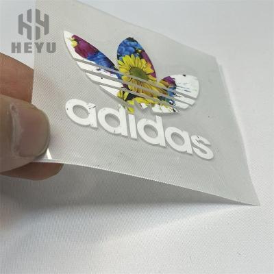 China Custom Environmental Friendly Rubber Embossing High Frequency Tpu Printing Washable Badge Patch High Frequency Apparel Label for sale