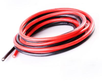 China Electronic factory directly supply High Temperature Cable Silicone Coated Wire Low Voltage Flexible Silicon Cable for sale